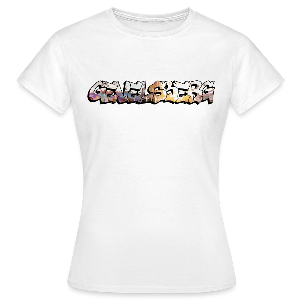 T-Shirt Ladies Gevelsberg "Kirmes Sunset" - white