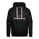 Hoodie "I Love Gevelsberg" Bright Edition - charcoal grey