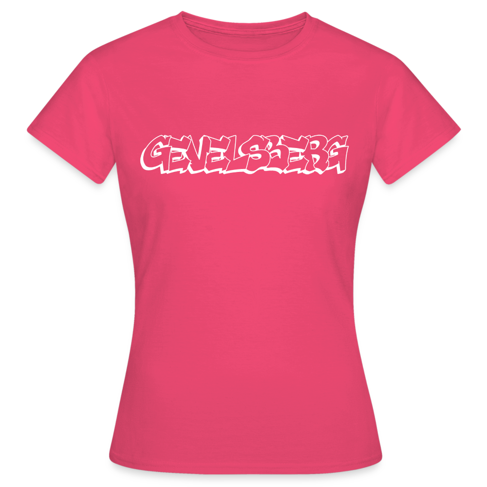 T-Shirt Ladies Gevelsberg "Graffiti" Bright Edition - azalea