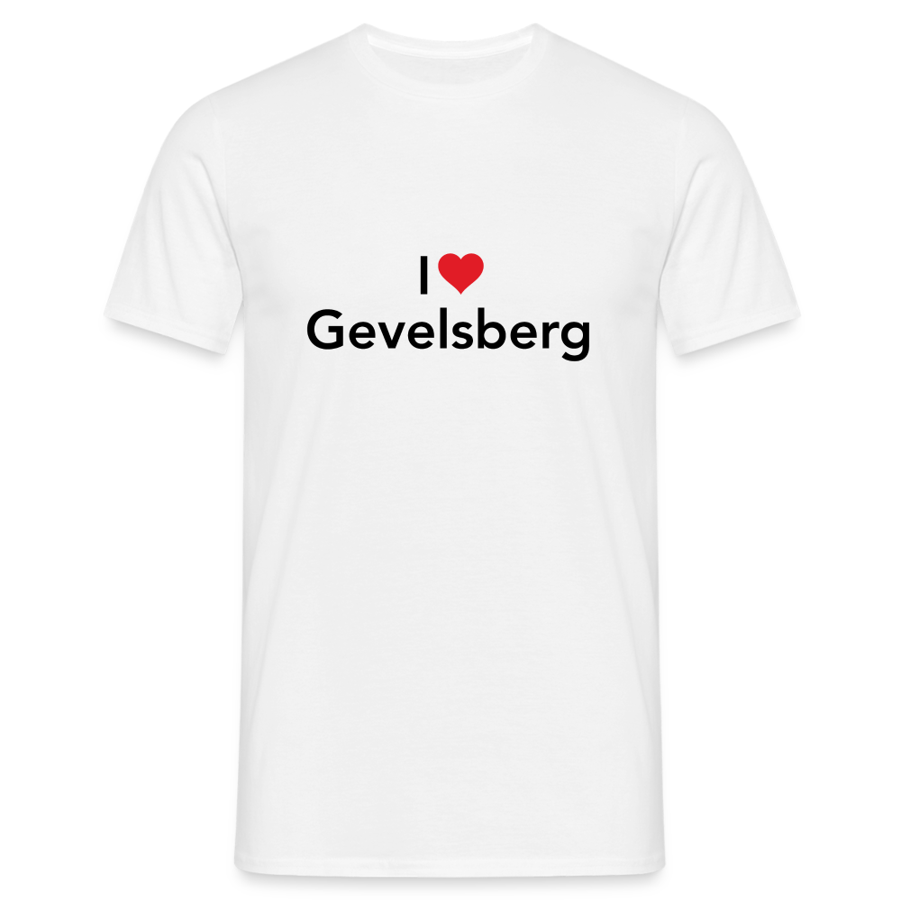 T-Shirt "I Love Gevelsberg" - white