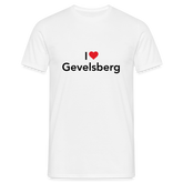 T-Shirt "I Love Gevelsberg" - white