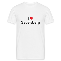 T-Shirt "I Love Gevelsberg" - white