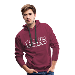 Hoodie Herne "Graffiti" Bright Edition - bordeaux