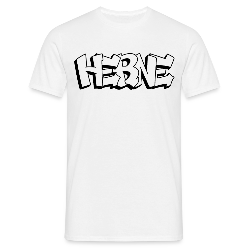 T-Shirt Herne "Graffiti" - white