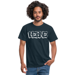 T-Shirt Herne "Graffiti" Bright Edition - navy