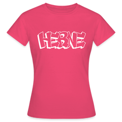 T-Shirt Ladies Herne "Graffiti" Bright Edition - azalea