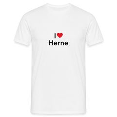 T-Shirt "I Love Herne" - white