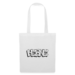 Tote Bag Herne "Graffiti" - white