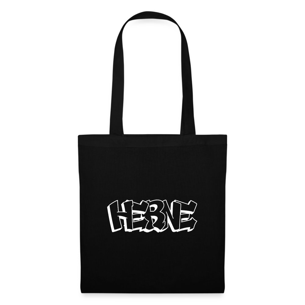 Tote Bag Herne "Graffiti" Bright Edition - black