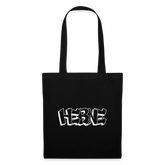 Tote Bag Herne "Graffiti" Bright Edition - black