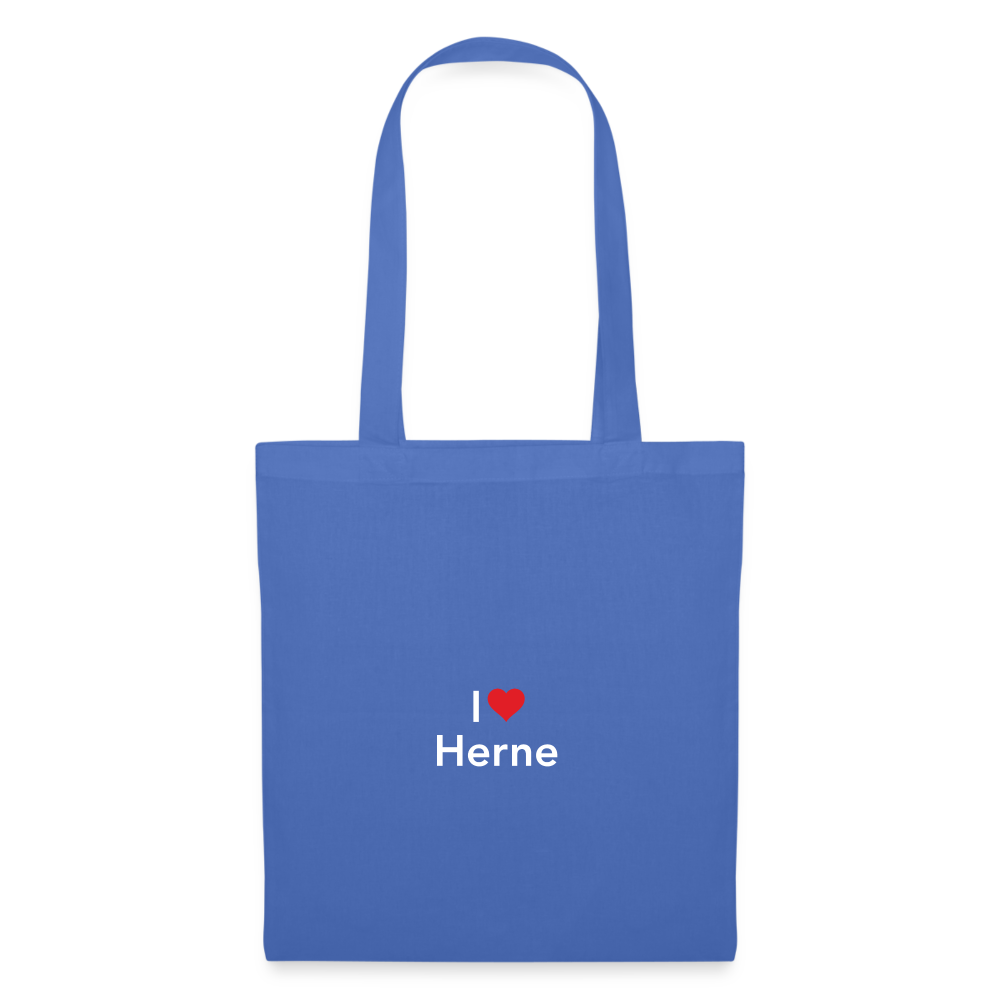 Tote Bag "I Love Herne" - light blue