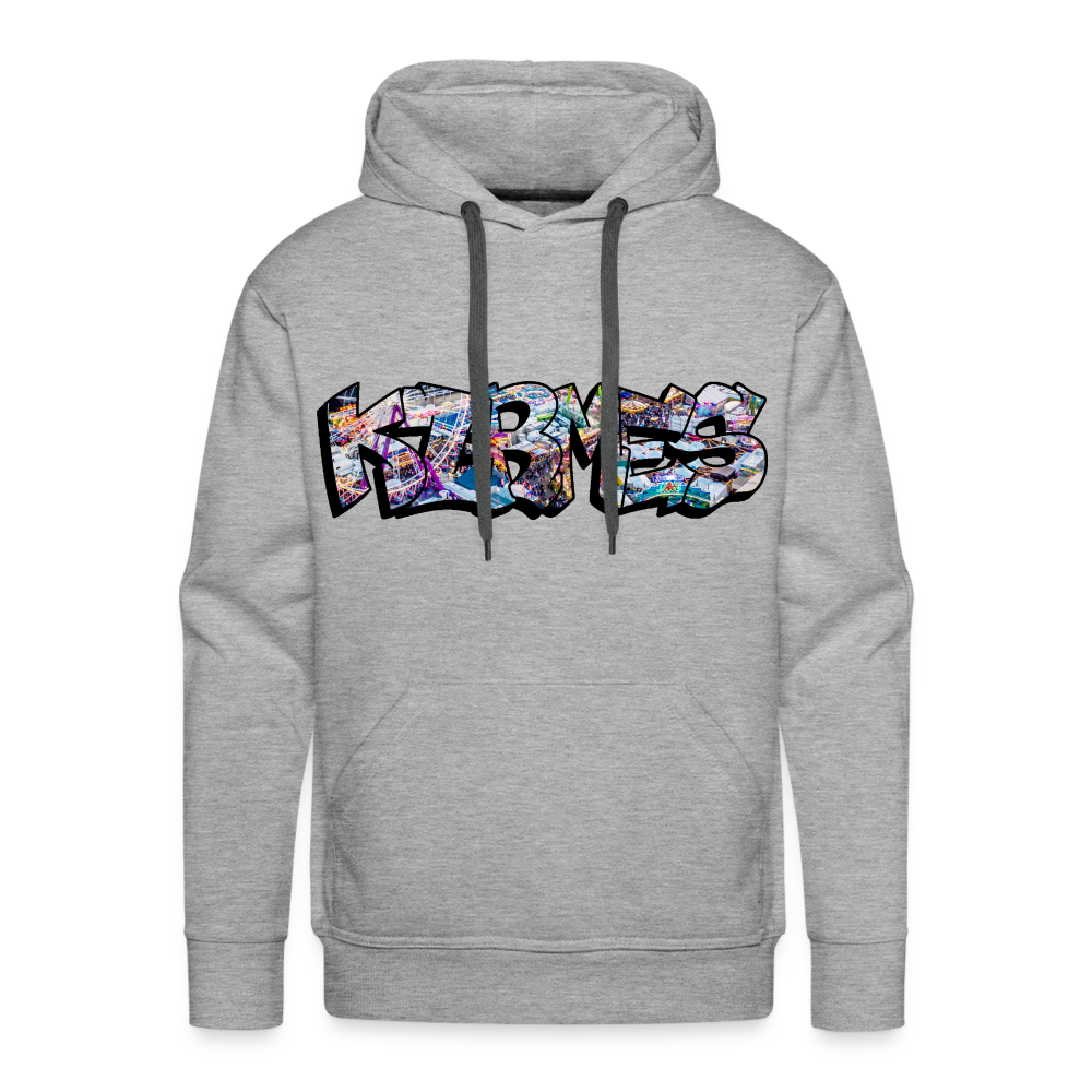 Hoodie "Kirmes" - heather grey