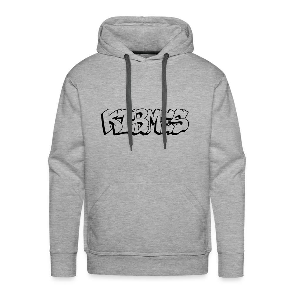 Hoodie Kirmes "Graffiti" Dark Edition - heather grey