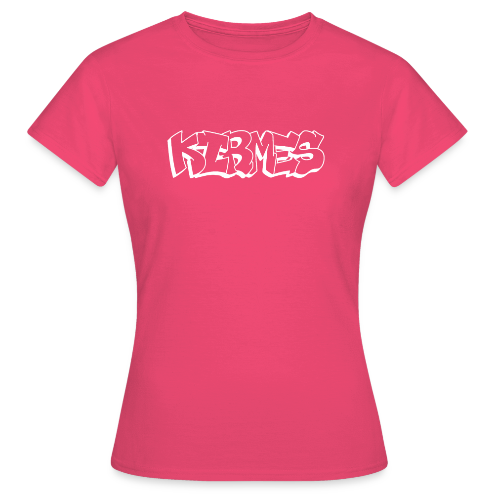 T-Shirt Ladies Kirmes "Graffiti" Bright Edition - azalea