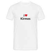 T-Shirt "I Love Kirmes" - white