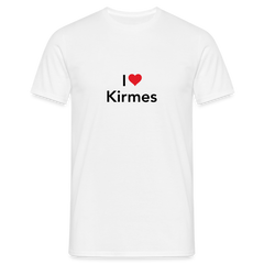 T-Shirt "I Love Kirmes" - white