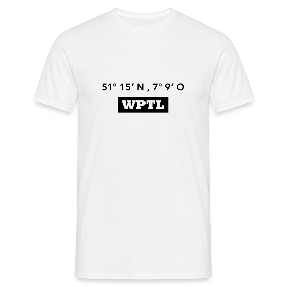 T-Shirt WPTL "GPS" - white