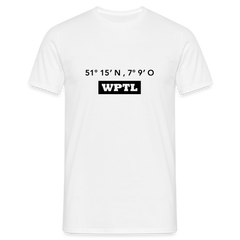 T-Shirt WPTL "GPS" - white