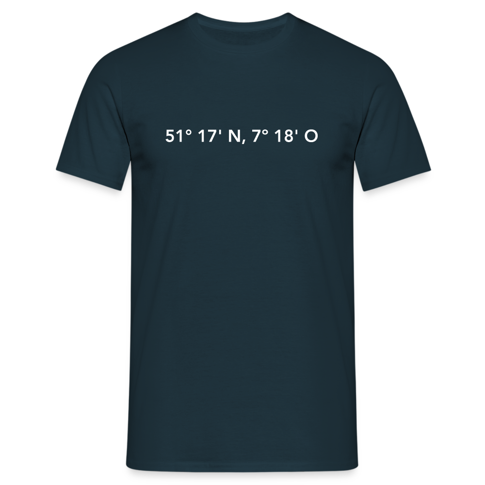 T-Shirt Schwelm "GPS" Bright Edition - navy