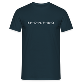 T-Shirt Schwelm "GPS" Bright Edition - navy