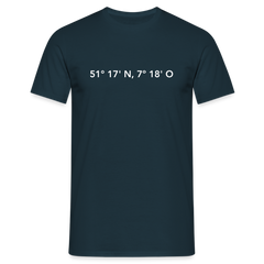 T-Shirt Schwelm "GPS" Bright Edition - navy