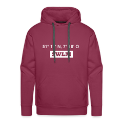 Hoodie Schwelm "SWLM GPS" Bright Edition - bordeaux