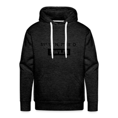 Hoodie Schwelm "SWLM GPS" Dark Edition - charcoal grey
