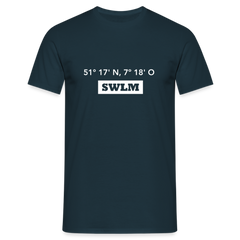 T-Shirt Schwelm "SWLM GPS" Bright Edition - navy