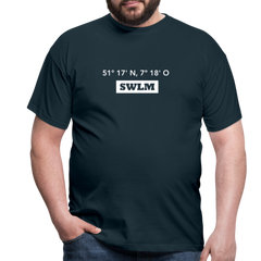 T-Shirt Schwelm "SWLM GPS" Bright Edition - navy