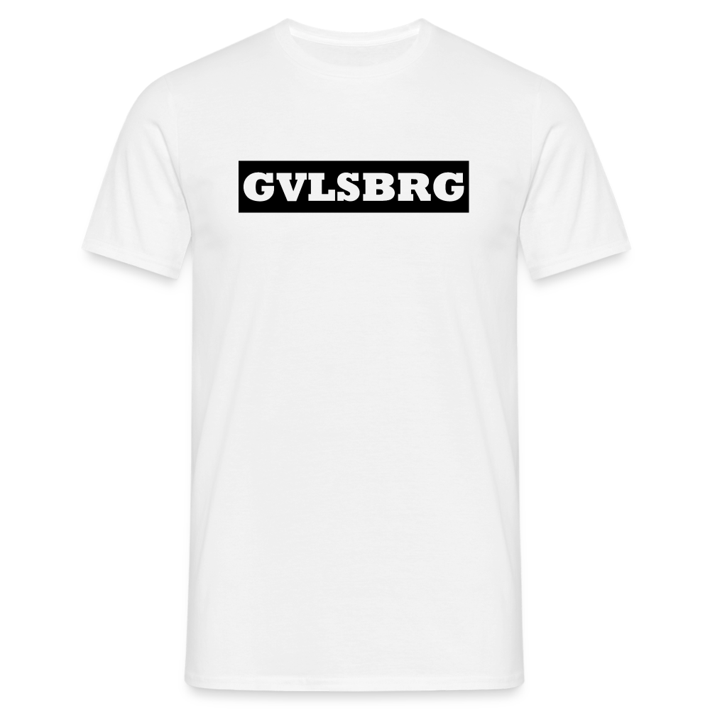 T-Shirt Gevelsberg "GVLSBRG" - white