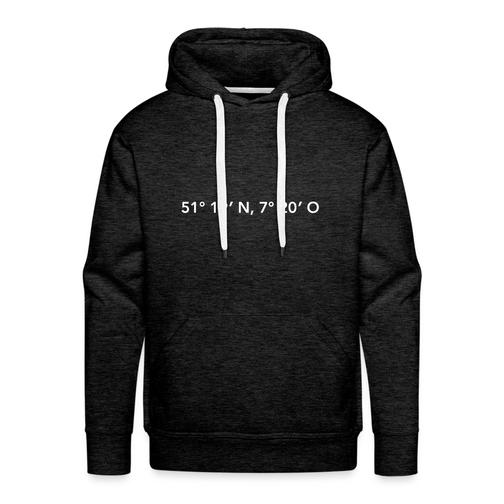 Hoodie Gevelsberg "GPS" Bright Edition - charcoal grey