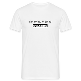 T-Shirt Gevelsberg "GVLSBRG GPS" - white