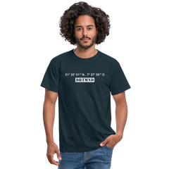 T-Shirt Dortmund "DRTMND GPS" Bright Edition - navy