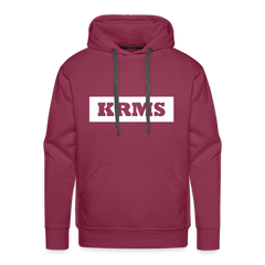 Hoodie "KRMS" Bright Edition - bordeaux