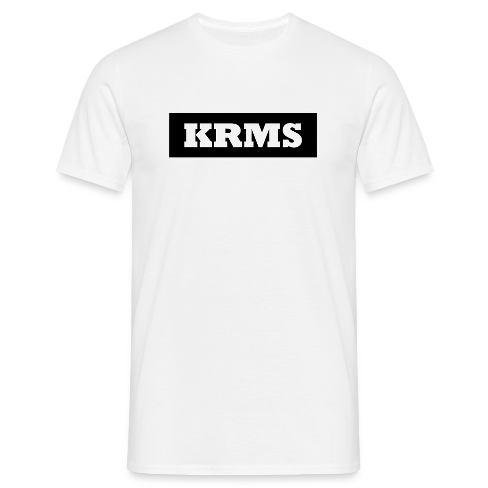 T-Shirt "KRMS" - white