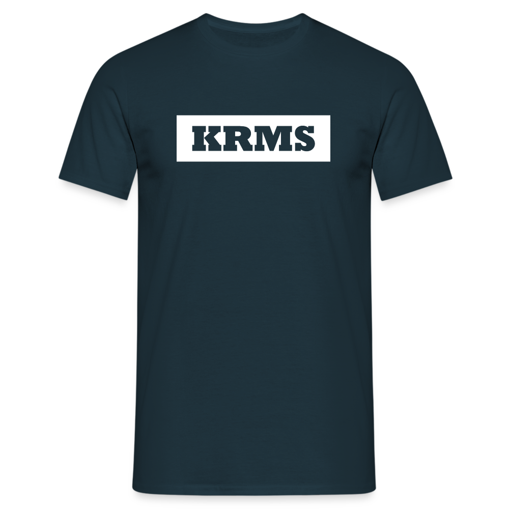 T-Shirt "KRMS" Bright Edition - navy