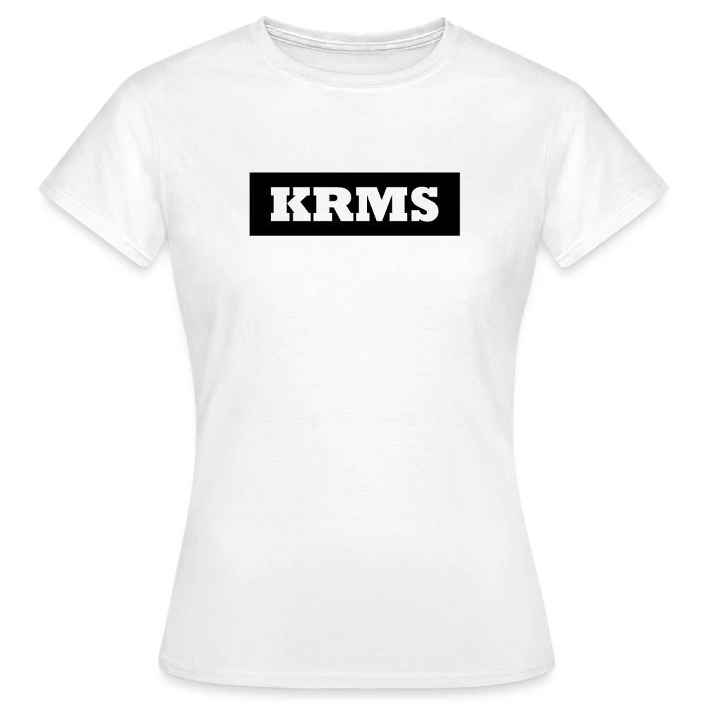 T-Shirt "KRMS" - white