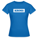 T-Shirt Ladies "KRMS" Bright Edition - royal blue