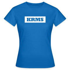 T-Shirt Ladies "KRMS" Bright Edition - royal blue