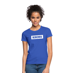 T-Shirt Ladies "KRMS" Bright Edition - royal blue