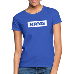 T-Shirt Ladies "KRMS" Bright Edition - royal blue