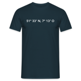 T-Shirt Herne "GPS" Bright Edition - navy