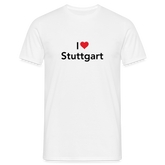 T-Shirt "I Love Stuttgart" - white