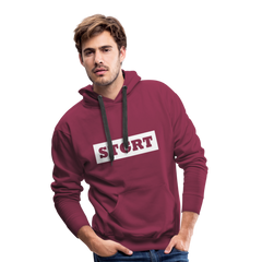 Hoodie Stuttgart "STGRT" Bright Edition - bordeaux