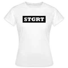 T-Shirt Ladies Stuttgart "STGRT" - white