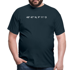 T-Shirt Stuttgart "GPS" Bright Edition - navy