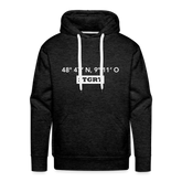 Hoodie Stuttgart "STGRT GPS" Bright Edition - charcoal grey