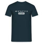T-Shirt Stuttgart "STGRT GPS" Bright Edition - navy