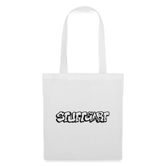 Tote Bag Stuttgart "Graffiti Black" - white