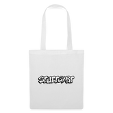 Tote Bag Stuttgart "Graffiti Black" - white